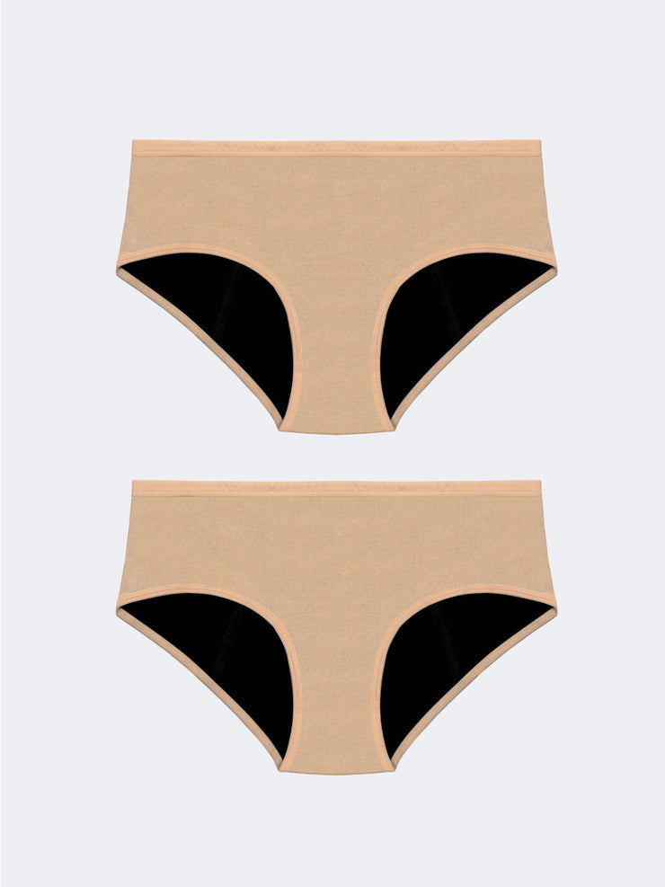 Pack de Culottes Menstruelles REPEAT Skins Tan